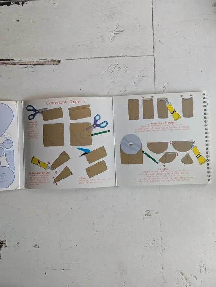 Livre créatif : Transforme les rouleaux de carton - photo numéro 4
