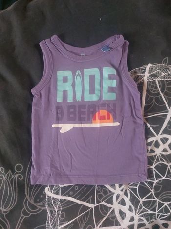 Débardeur Marcel violet