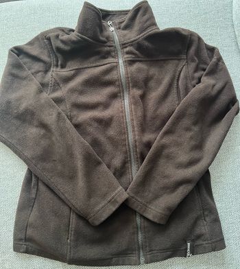 Veste polaire marron