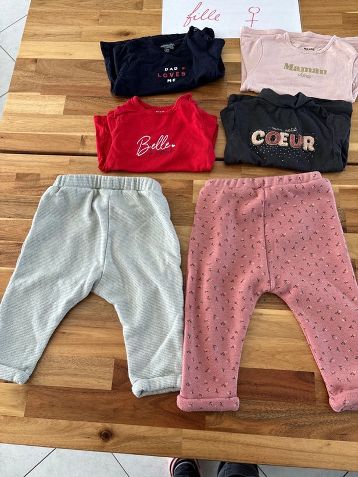 Ensemble 2 sarouals et 4 tshirts - photo numéro 6