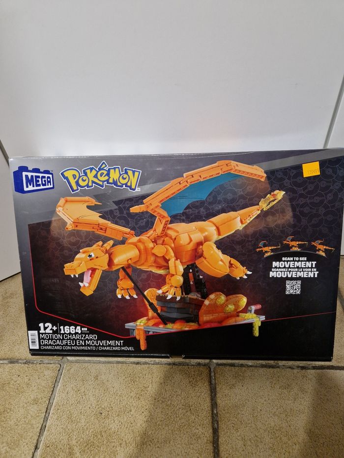 Pokémon Dracofeu en mouvement