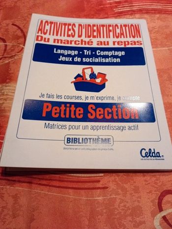 Activités d'identification du marché au repas celda