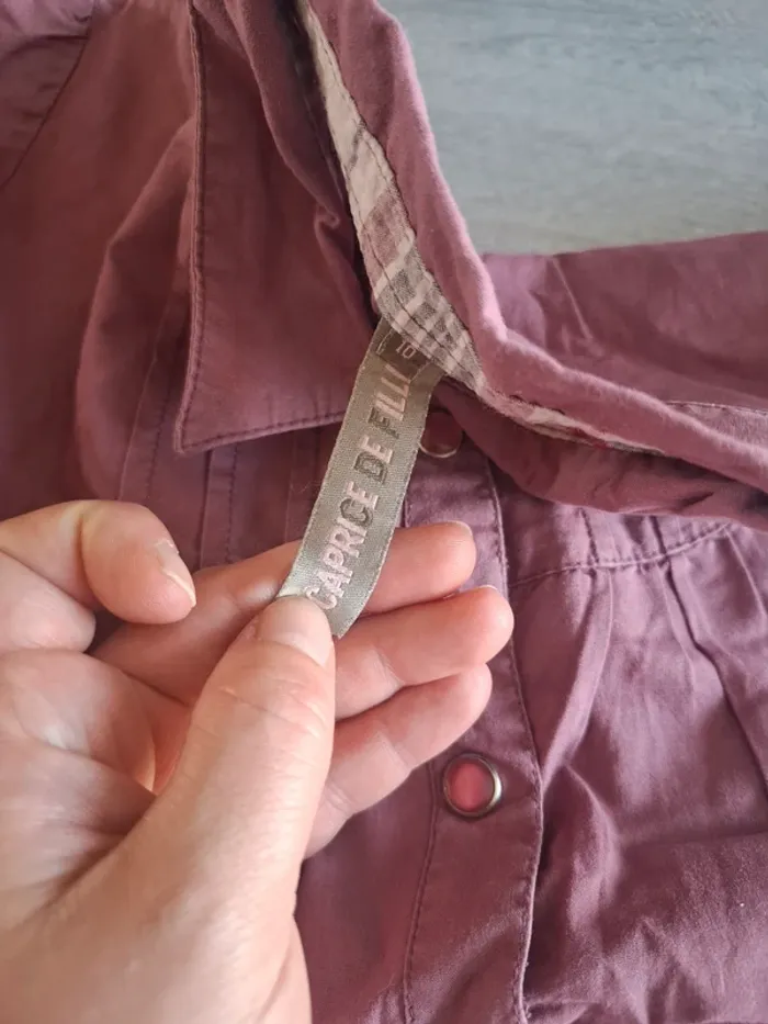 Chemise longue fille taille 10 ans - photo numéro 4