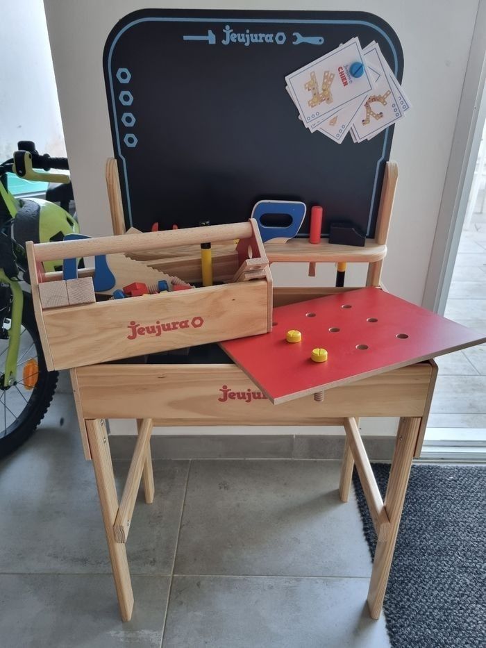 Établi + caisse à outils jeujura - photo numéro 2