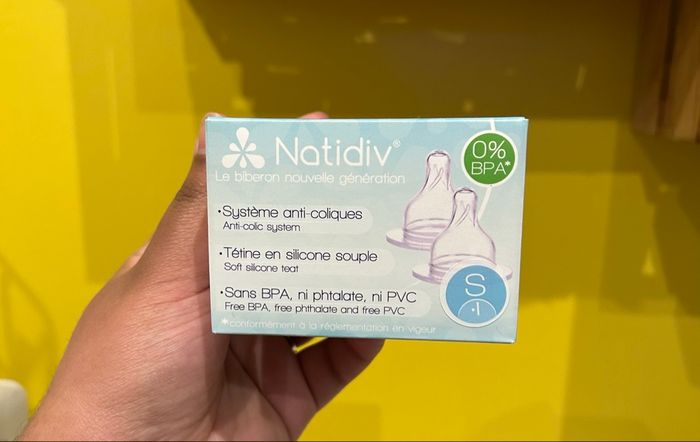 Tétine natidiv