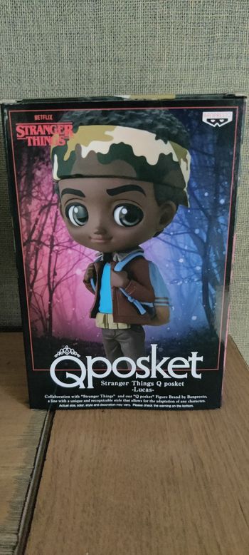 Figurine qposket stranger thing LUCAS