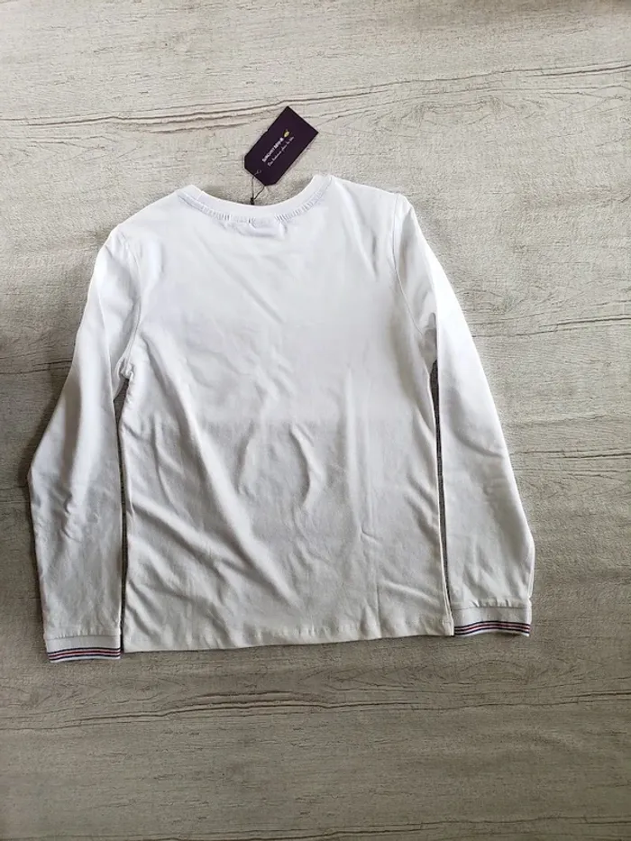 Tee-shirt Sergent major garçon 11 ans blanc - photo numéro 2