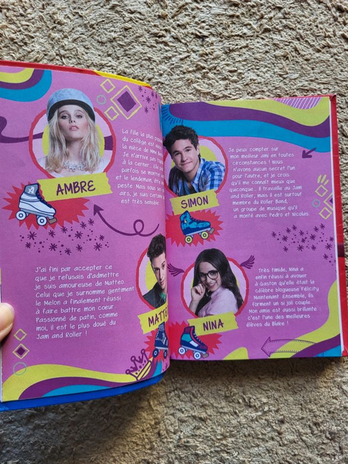 Livre enfant Soy Luna Disney Tome 15 Un amour parfait La Bibliothèque Rose - photo numéro 4