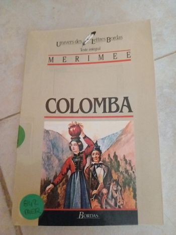 Colomba - Prosper Mérimée.