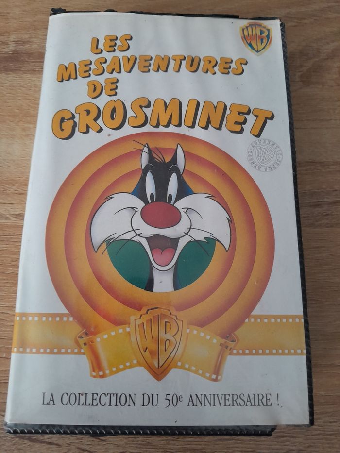 VHS Les mésaventures de grominet