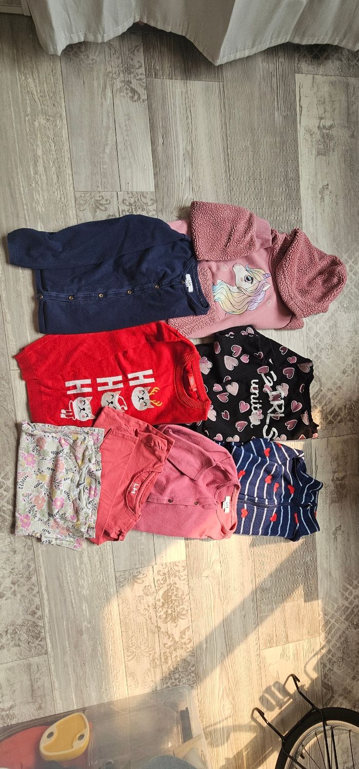 Lot vêtements 8ans fille