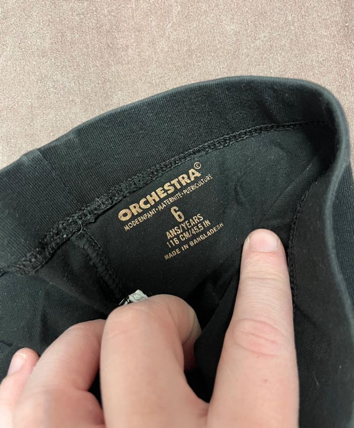 Lot de legging court orchestra 6 ans - photo numéro 2