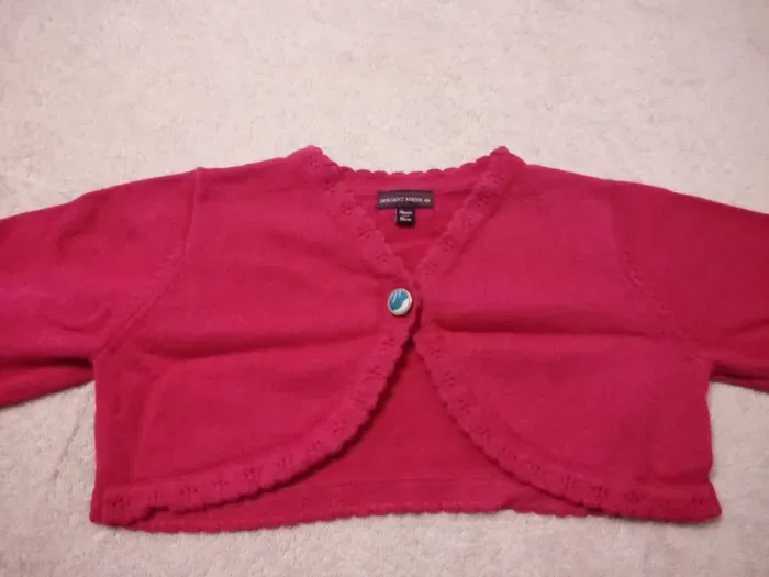 Gilet Sergent Major 18-24 mois (réf perso F-H32)(familleac72)