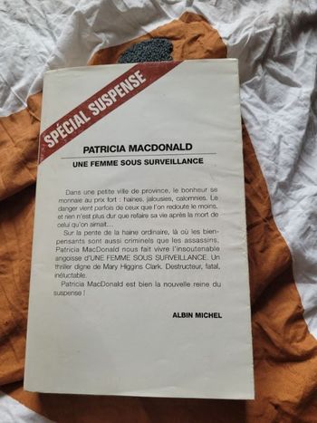 Une femme sous surveillance Patricia Mac Donald