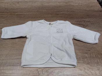 veste chaude blanche