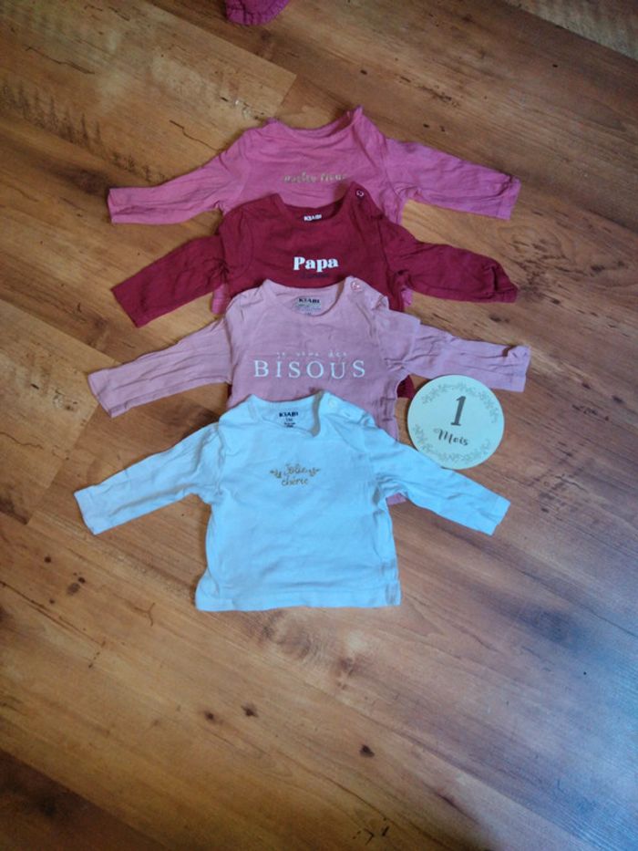 Lot tee-shirts manches longues