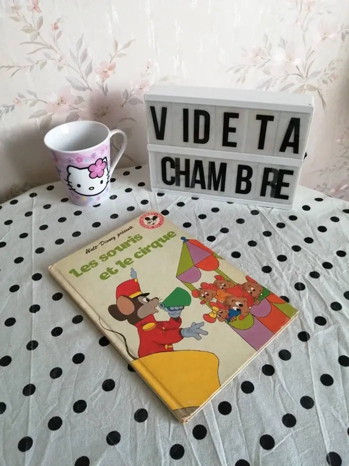 Livre les souris et le cirque de walt disney/ club mickey