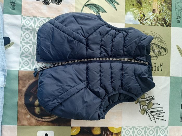 Doudoune sans manche tape a l'oeil