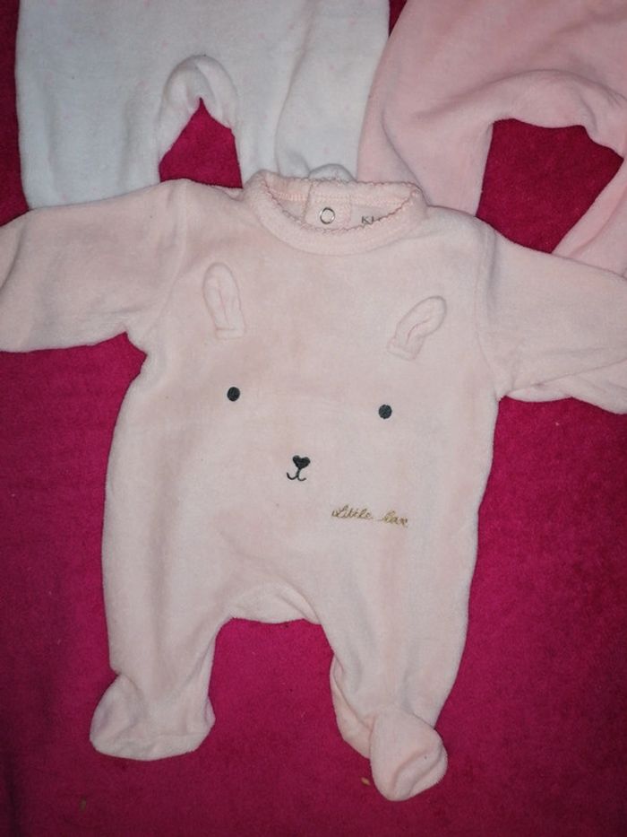 Lot 3 pyjamas 0 mois - photo numéro 4