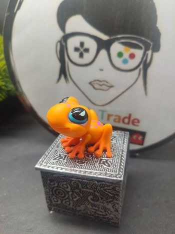 Lps01089 My Littlest Petshop Lps Pet Shop Authentic  Grenouille Frog 874