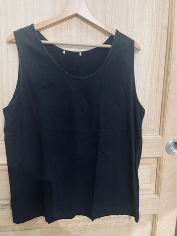 Débardeur noir simple uni taille 42