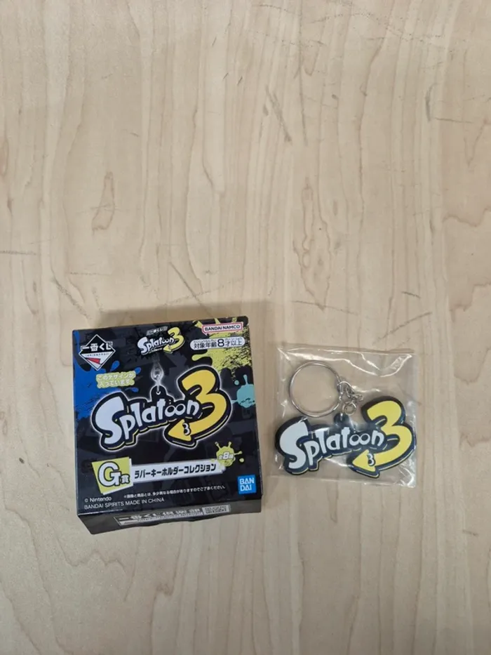 Porte-clés/ charm Splatoon 3 : Logo