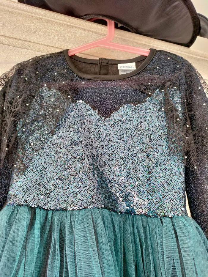 Robe sorcière sequins tulle - photo numéro 2