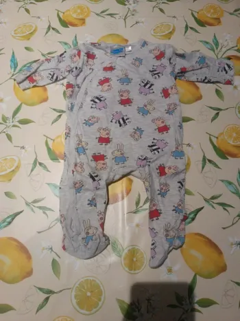 Pyjama fin Peppa pig