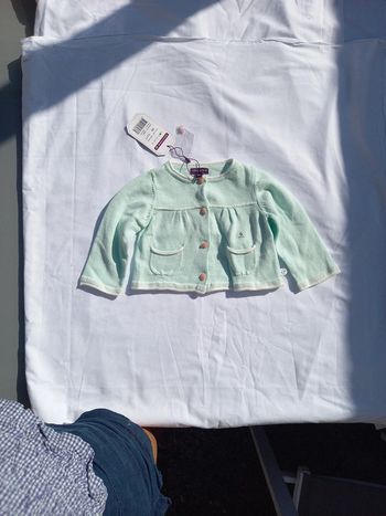 Gilet en coton sergent major 6 mois neuf