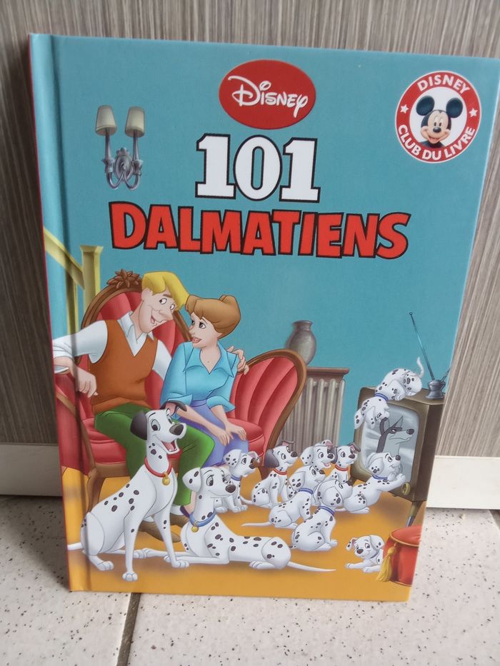 Livre Disney club du livre 101 dalmatiens