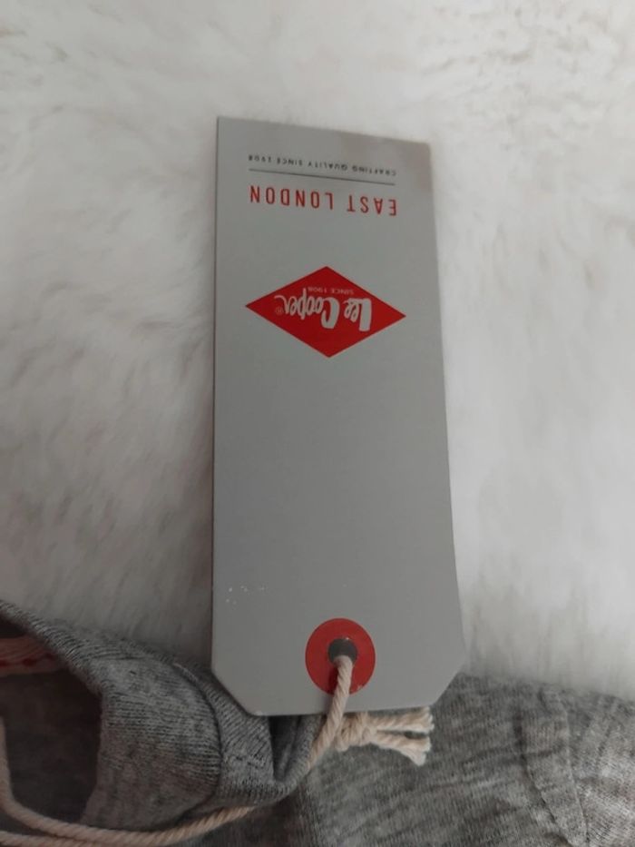 Tee-shirt Lee Cooper gris, 8 ans - photo numéro 5