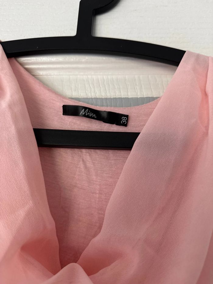 Jolie robe rose clair mim 38 - photo numéro 2