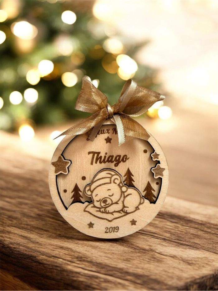 Boule de Noël animaux - photo numéro 2