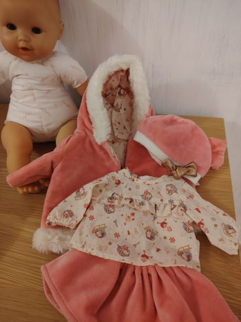 Ensemble Noël poupon 36 cm