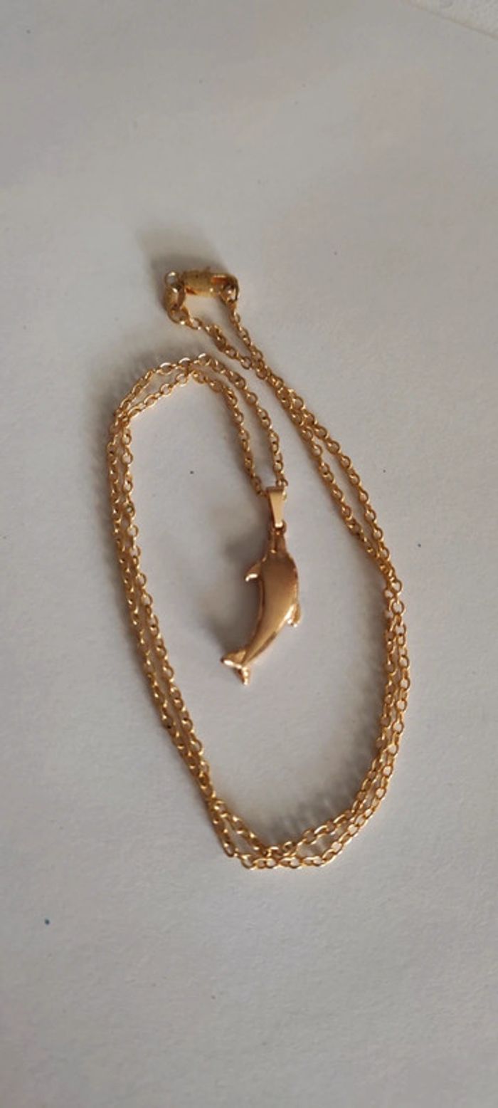 Pendentif collier dauphin - photo numéro 2
