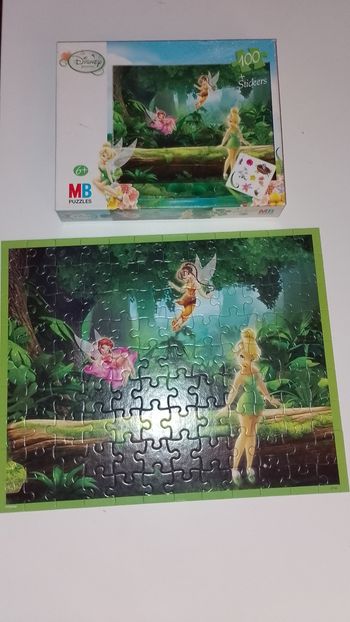 Puzzle Fée clochette Disney 100 pièces Complet