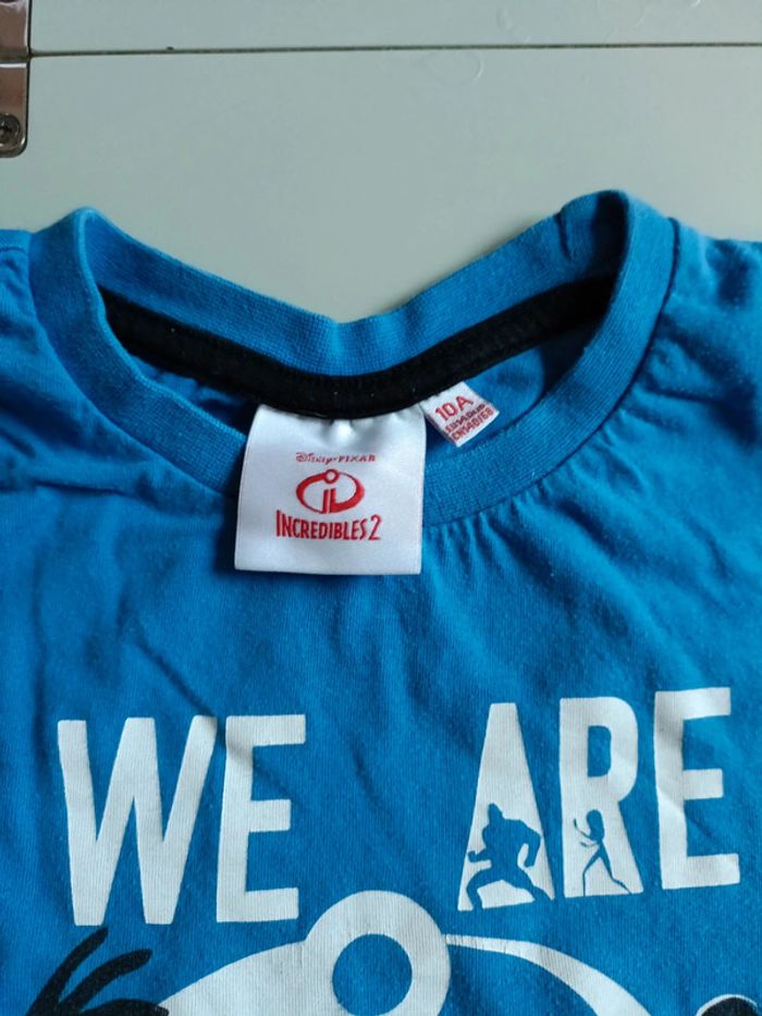 Tee shirt bleu - photo numéro 3