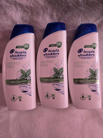 3 shampooing head and shoulders 650 ml