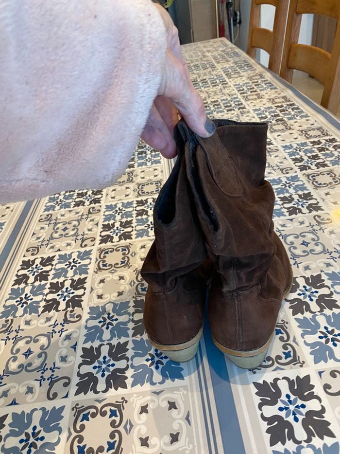 Bottines marron - photo numéro 3