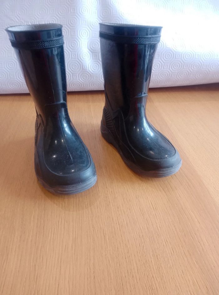Chaussures Bottes en plastique, de pluie - Garçon Fille - 24 - photo numéro 2