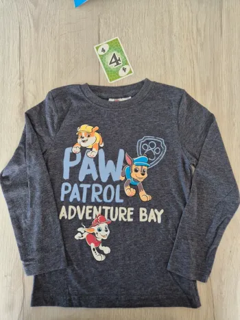 Tee shirt manche longue pat patrouille 5 ans