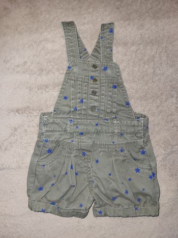 Salopette short Tape à l'œil 9 mois