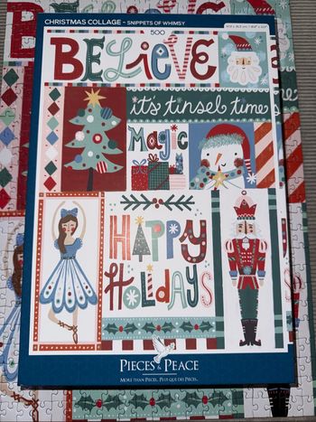 Puzzle Christmas Collage