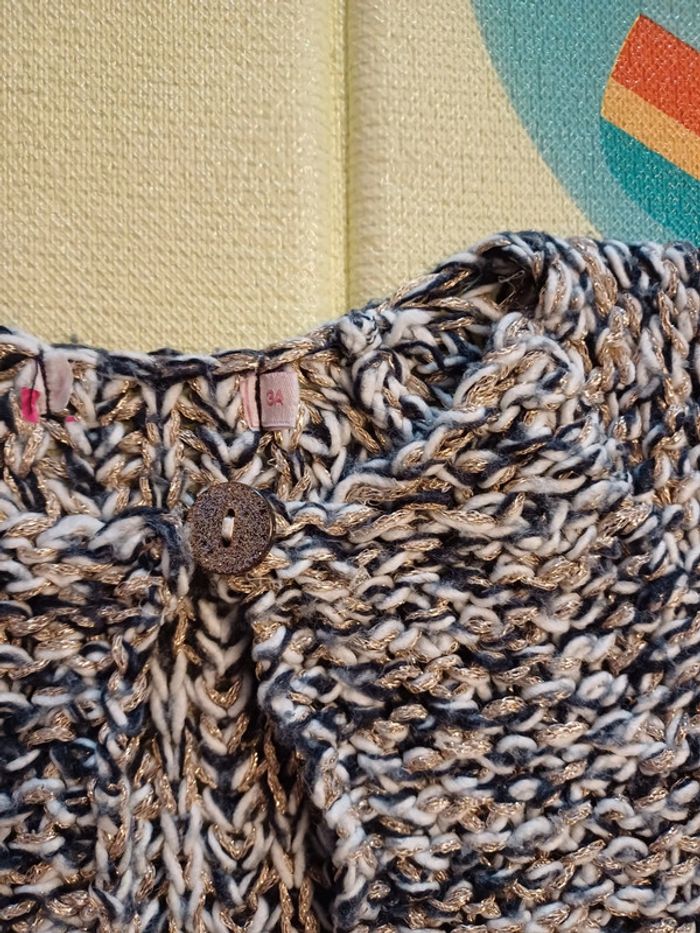 Gilet manches courtes 3 ans - photo numéro 2