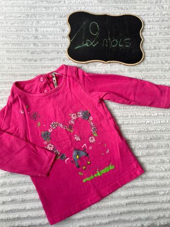 Teeshirt manches longues orchestra 12 mois