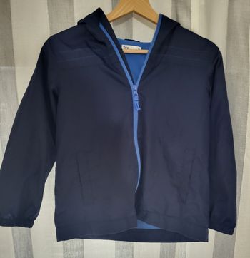 Coupe-vent bleu marine Tex