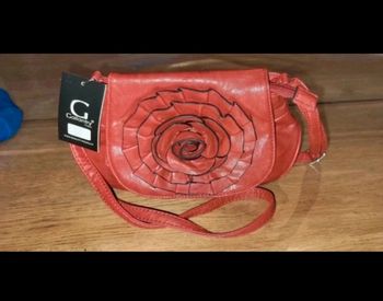 👜 Sac à main rouge Gallantry – Neuf avec étiquette