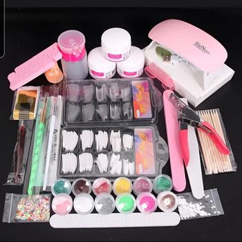 Kit nail art avec lampe neuf