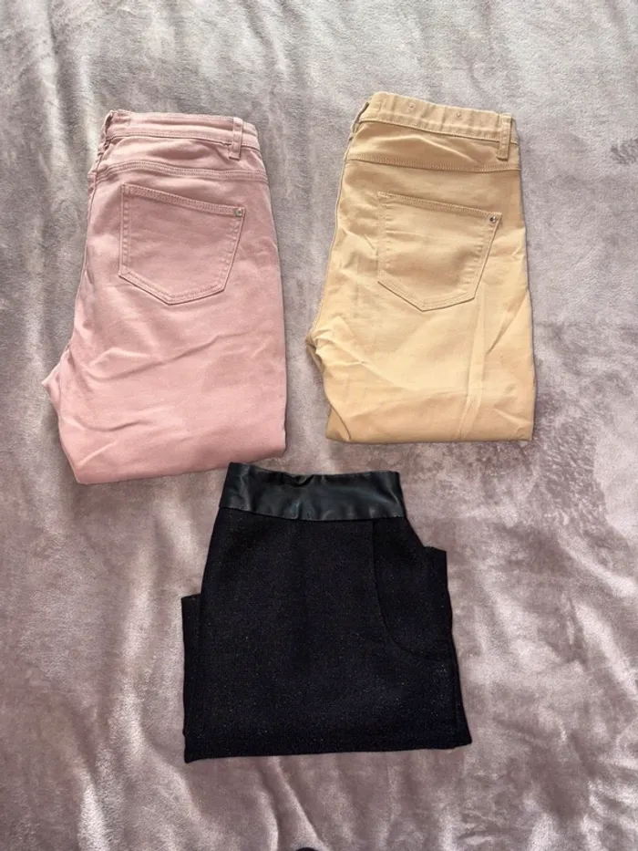 Lot de 3 vêtements femme Camaïeu taille 38 en très bon état - photo numéro 15