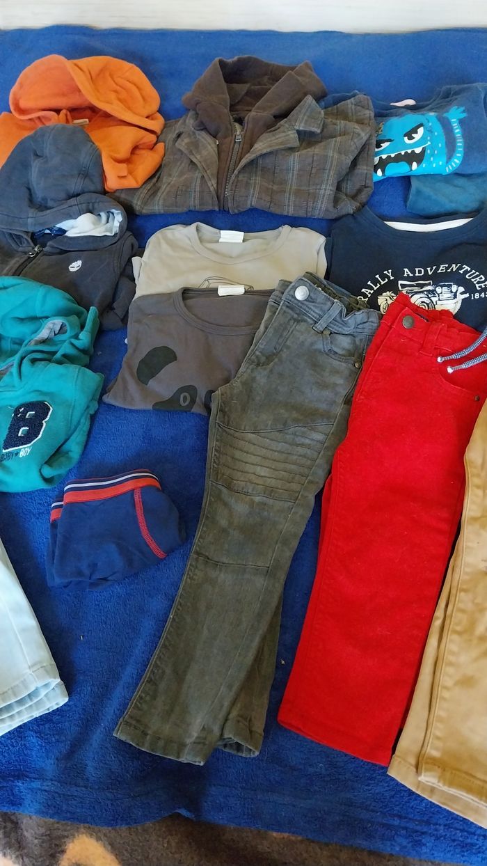 1 lot 12 vêtements 2 ans garçon